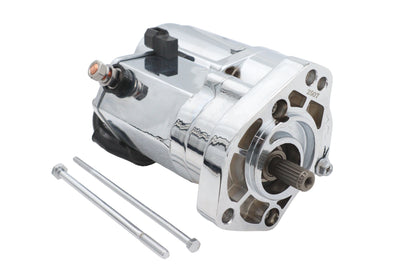 Ultima Thunder Fire Starter Motor 2.0KW Chrome for Harley Davidson with Extended Body - Part 70-227