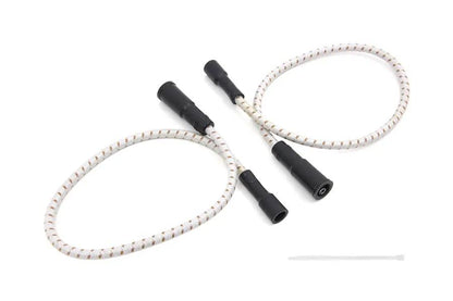 Sumax C20134 Grey with Brown Tracer 7mm Spark Plug Wire Set for Harley Davidson FLT Models by Sumax