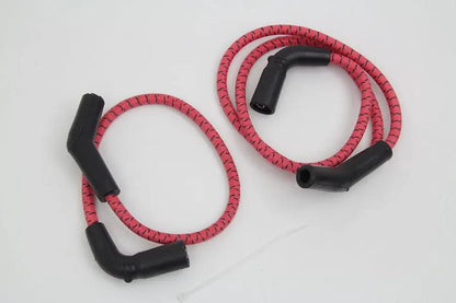 Sumax C20236 Red with Black Tracer 7mm Spark Plug Wire Set for Harley Davidson FLT (2009-2016) by Sumax