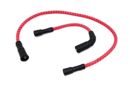 Sumax C20233 Red with Black Tracer 7mm Spark Plug Wire Set for Harley Davidson FLT and XL Models by Sumax
