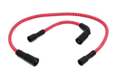 Sumax C20233 Red with Black Tracer 7mm Spark Plug Wire Set for Harley Davidson FLT and XL Models by Sumax