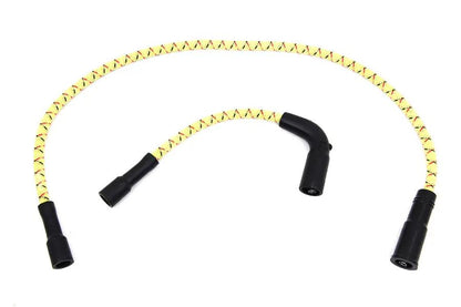 Sumax C20433 Yellow with Black & Red Tracer 7mm Spark Plug Wire Set for Harley Davidson FLT and XL Models by Sumax