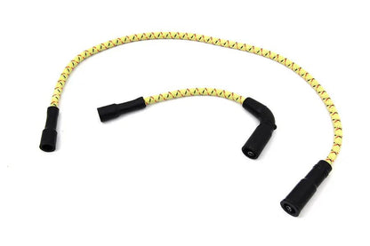 Sumax C20433 Yellow with Black & Red Tracer 7mm Spark Plug Wire Set for Harley Davidson FLT and XL Models by Sumax
