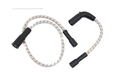 Sumax C20103 Grey with Brown Tracer 7mm Spark Plug Wire Set for Harley Davidson FLT and XL Models by Sumax