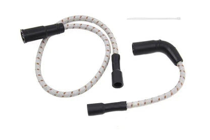 Sumax C20103 Grey with Brown Tracer 7mm Spark Plug Wire Set for Harley Davidson FLT and XL Models by Sumax