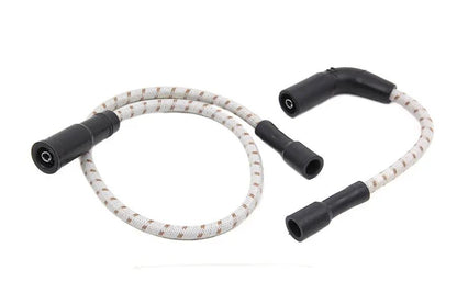 Sumax C20103 Grey with Brown Tracer 7mm Spark Plug Wire Set for Harley Davidson FLT and XL Models by Sumax