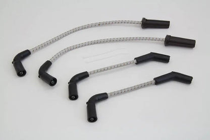 Sumax C30108 Grey with Brown Tracer 7mm Spark Plug Wire Set for Harley Davidson FXST & FLST Models by Sumax