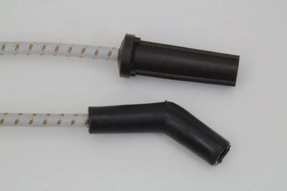 Sumax C30108 Grey with Brown Tracer 7mm Spark Plug Wire Set for Harley Davidson FXST & FLST Models by Sumax