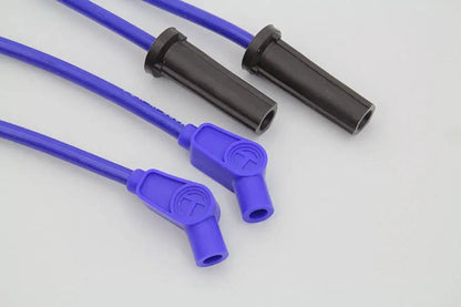 Sumax Spark Plug Wire Set Blue for Harley Davidson FXST & FLST Models by Sumax
