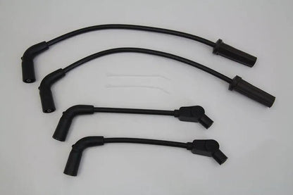 Sumax Spark Plug Wire Set Black for Harley Davidson FXST and FLST Models by Sumax