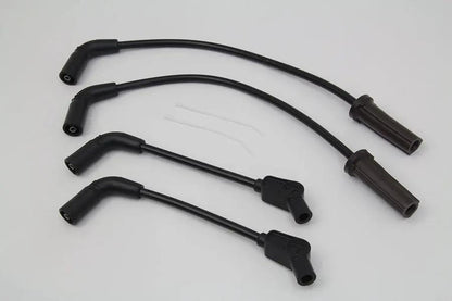 Sumax Spark Plug Wire Set Black for Harley Davidson FXST and FLST Models by Sumax