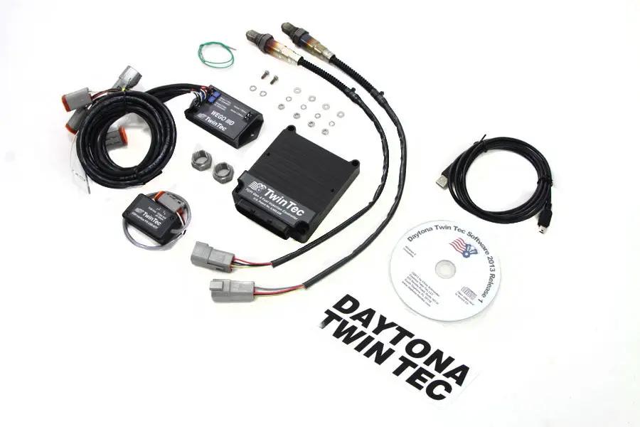 Daytona Twin Tech TCFI Gen 4 EFI Controller with Wide Band O2 Sensors for Harley Davidson FXST by Daytona Twin Tech