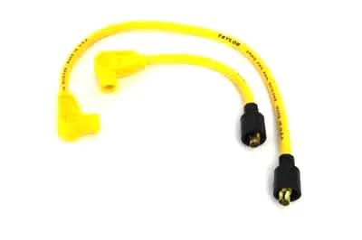 Sumax Yellow 8mm Spark Plug Wire Set for Harley Davidson FX (1971-1980) by Sumax