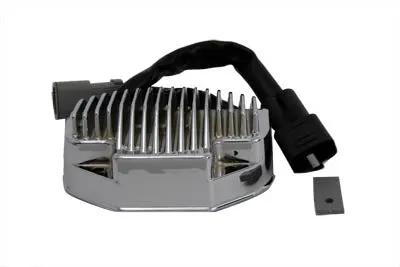 Volt Tech Chrome Regulator for Harley Davidson FXD (2004-2013) by Volt Tech