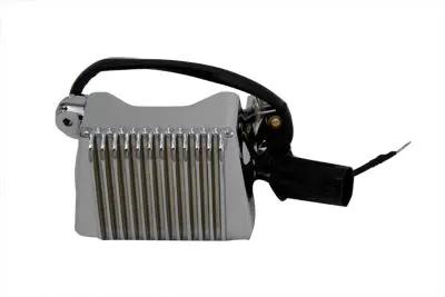 Volt Tech Regulator Chrome for Harley Davidson FLT (Part #7455-04C) by Volt Tech