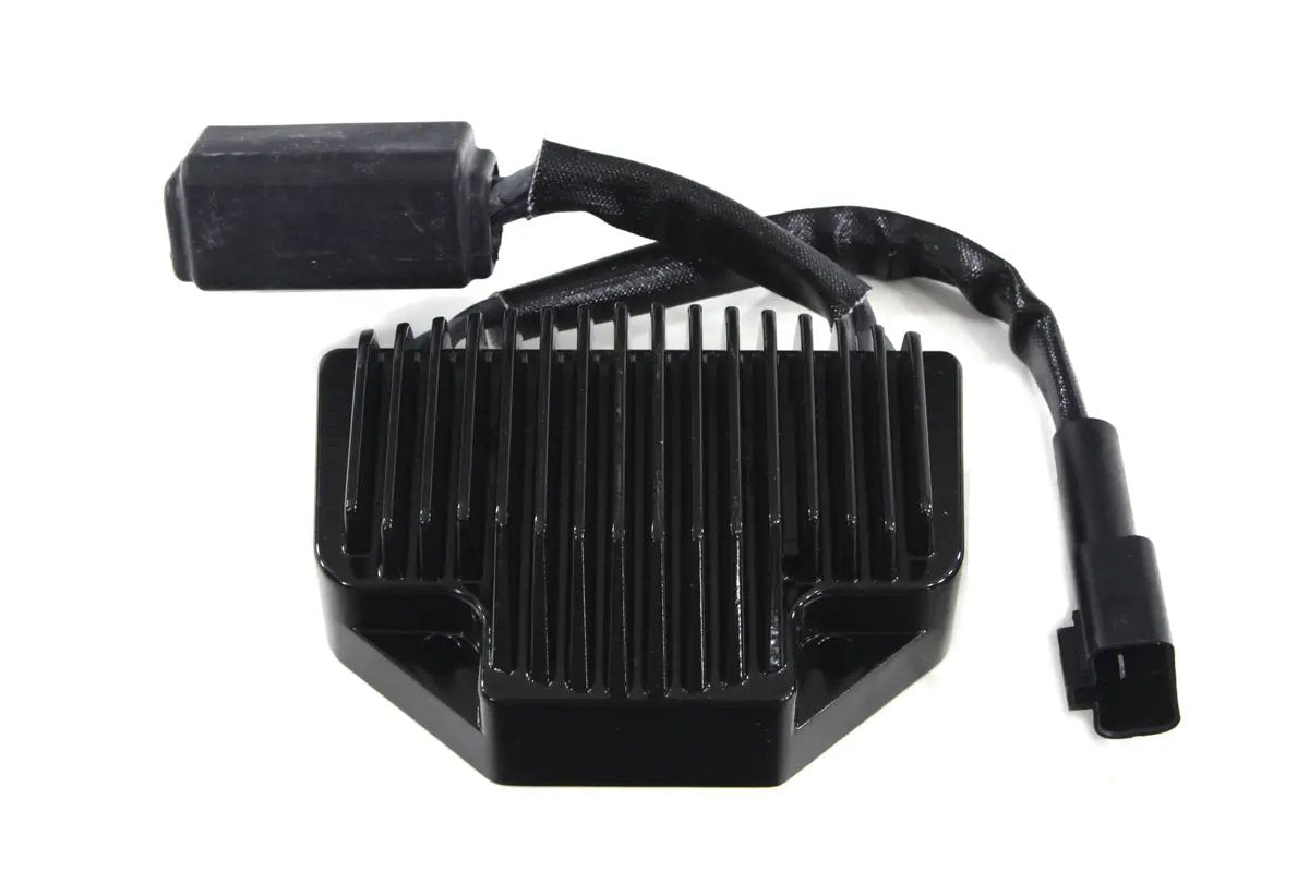 Volt Tech Regulator Black for Harley Davidson FXD - Part 74631-04B by Volt Tech