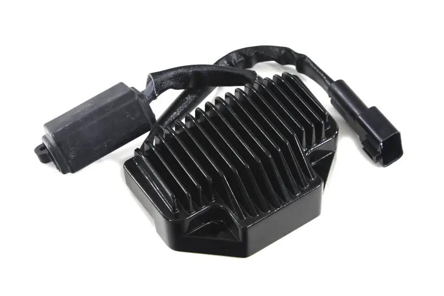 Volt Tech Regulator Black for Harley Davidson FXD - Part 74631-04B by Volt Tech