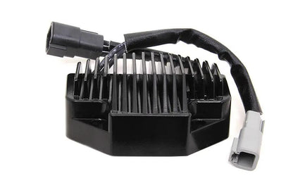 Volt Tech Regulator Black with OEM Cross Reference 74631-06B for Harley Davidson FXD by Volt Tech