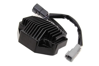 Volt Tech Regulator Black with OEM Cross Reference 74631-06B for Harley Davidson FXD by Volt Tech