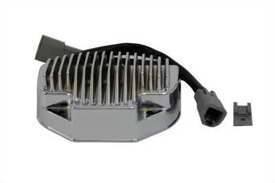 Volt Tech Regulator Chrome Part 74631-06C for Harley Davidson FXD by Volt Tech