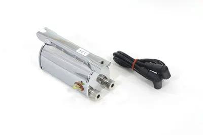 Volt Tech Chrome 12 Volt Ignition Coil 3.0 Ohms for Harley Davidson FL Models by Volt Tech