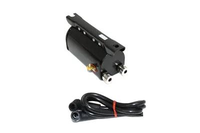 Volt Tech Black 12 Volt Ignition Coil 3.0 Ohms for Harley Davidson FL (Part #72374B) by Volt Tech