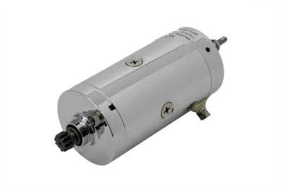 Volt Tech Prestolite Chrome Starter Motor for Harley Davidson FL Models (1966-1975) by Volt Tech