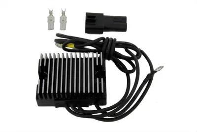 Volt Tech H1200 Black Regulator for Harley Davidson FXST and FLST by Volt Tech