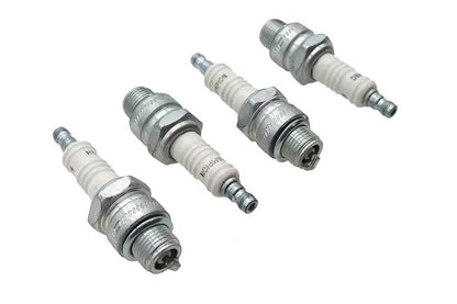 Champion Copper Plus Spark Plugs Part Number 587 for Harley Davidson XL - Pack of 4 by Champion