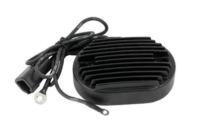 Volt Tech Regulator Black for Harley Davidson FXST and FLST - Part Number 81034 by Volt Tech