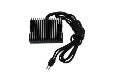 Volt Tech Black Regulator for 1984-1990 Harley Davidson XL with 19 Amp Alternator (Part H2386) by Volt Tech