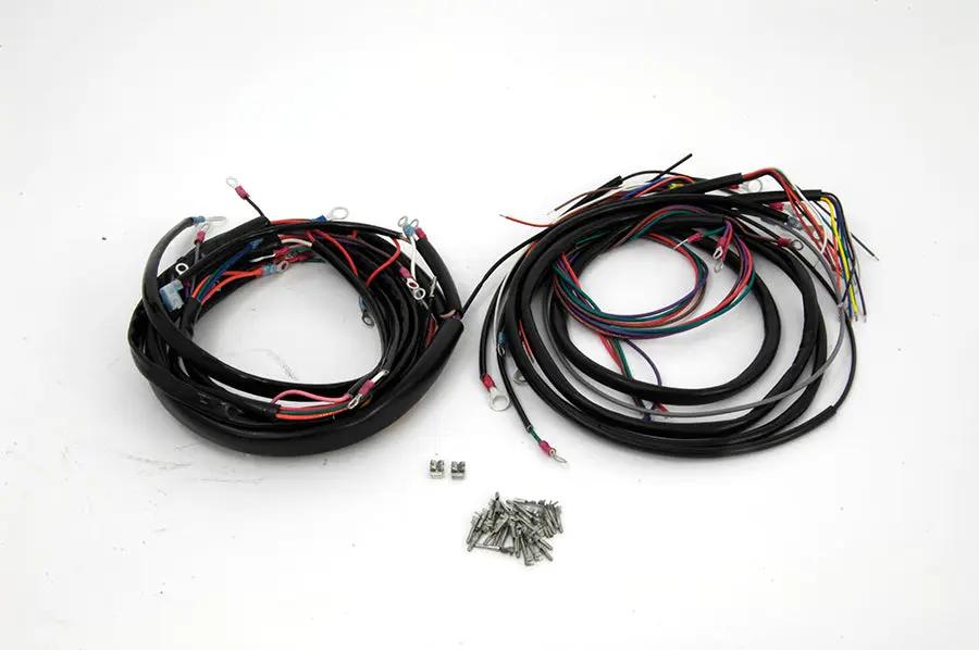 V-Twin Builders Wiring Harness Kit for Harley Davidson FXE - Part #70326-75CP by V-Twin
