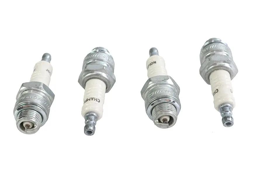 Champion Spark Plug Part Number 823 for Harley Davidson FL (Short Reach) - Pack of 4 by Champion