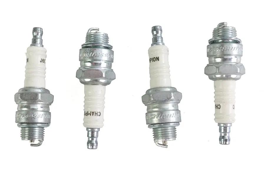 Champion Spark Plug Part Number 823 for Harley Davidson FL (Short Reach) - Pack of 4 by Champion
