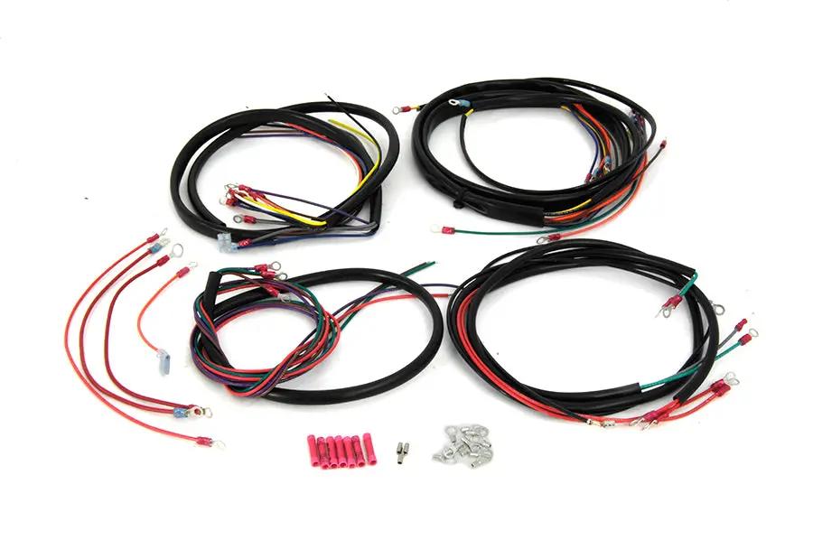 V-Twin Wiring Harness Kit for Harley Davidson XLH Models Part #70151-70 CP by V-Twin