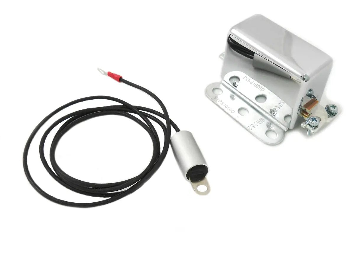 Volt Tech Solid State 6 Volt Relay with Chrome Cover for Harley Davidson W Models by Volt Tech