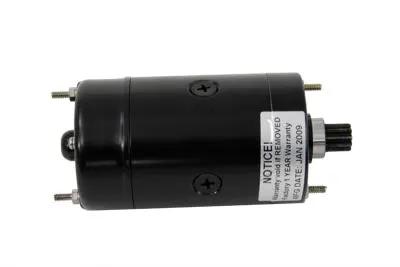 Volt Tech 18300BN Hitachi Type Black Starter Motor for Harley Davidson Models by Volt Tech