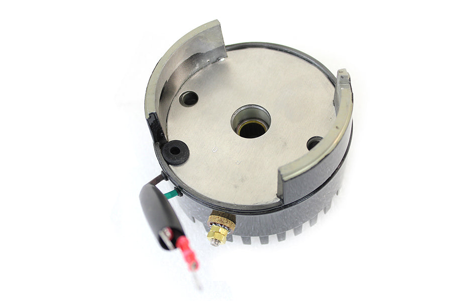 Cycle Electric Black 12 Volt Regulator End Cover for Harley Davidson FL & XL Models – Part CE-540
