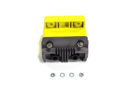 Accel Yellow Dual Fire H.V. Super Coil for Harley Davidson FL 1965-1974 by Accel