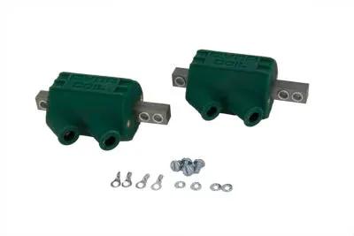 Dyna Tek DC1-1 12 Volt 3 Ohm Dual Fire Coil for Points and Electronic Ignitions by Dyna Tek