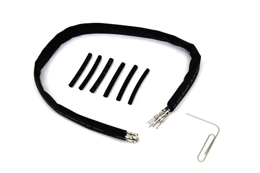 Volt Tech Handlebar Wiring Harness Kit Extended for Harley Davidson FLT (Part H18-0345-20) by Volt Tech