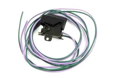 Volt Tech Black Handlebar Left Turn Signal Switch for Harley Davidson Models (Part Number 62397LB) by Volt Tech