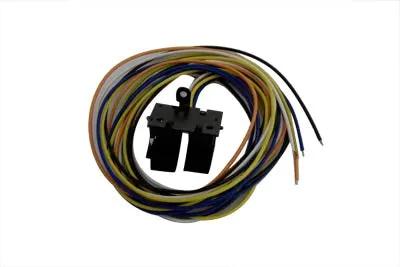 Volt Tech Black Handlebar Dimmer and Horn Switch for Harley Davidson (Part #62397HB) by Volt Tech