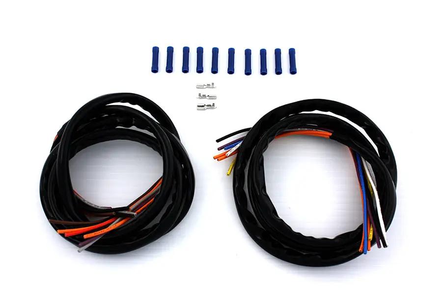 Volt Tech Handlebar Wiring Harness Kit Extended for Harley Davidson FL and FX Models by Volt Tech