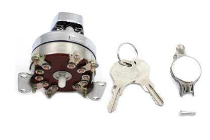 Volt Tech 73020 6 Post Electronic Key Switch for Harley Davidson FL (1973-1982) by Volt Tech