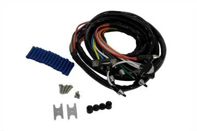 Volt Tech Handlebar Wiring and Black Switch Assembly for Harley Davidson FX and XL Models by Volt Tech