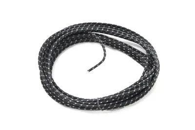 Volt Tech Black Cloth Covered Wiring Harness, 25 Feet - Fits Harley Davidson FL 1948-1957 by Volt Tech