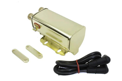 Volt Tech Brass Plated 6 Volt Ignition Coil 1.5 Ohms for Harley Davidson EL 1930-1939 by Volt Tech