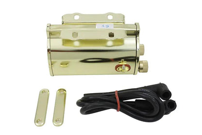 Volt Tech Brass Plated 6 Volt Ignition Coil 1.5 Ohms for Harley Davidson EL 1930-1939 by Volt Tech