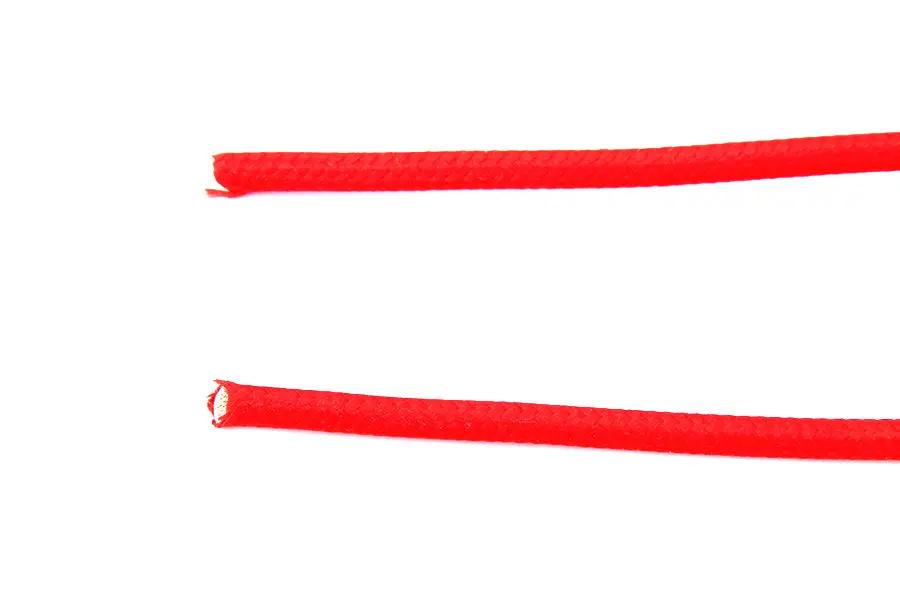 Volt Tech Pure Red 25 ft Braided Wire with Accessories by Volt Tech